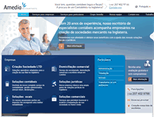 Tablet Screenshot of amedia-contadores-londres.com